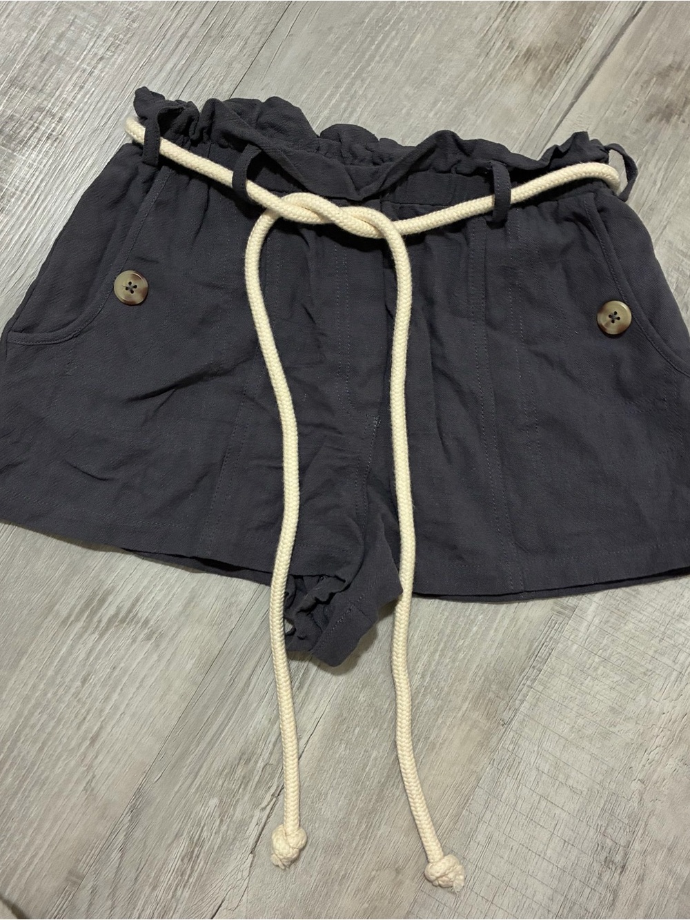 forever 21 paperbag waist shorts